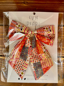 Patchwork Oversized Bow - Apparel & Accessories - The Red Rival