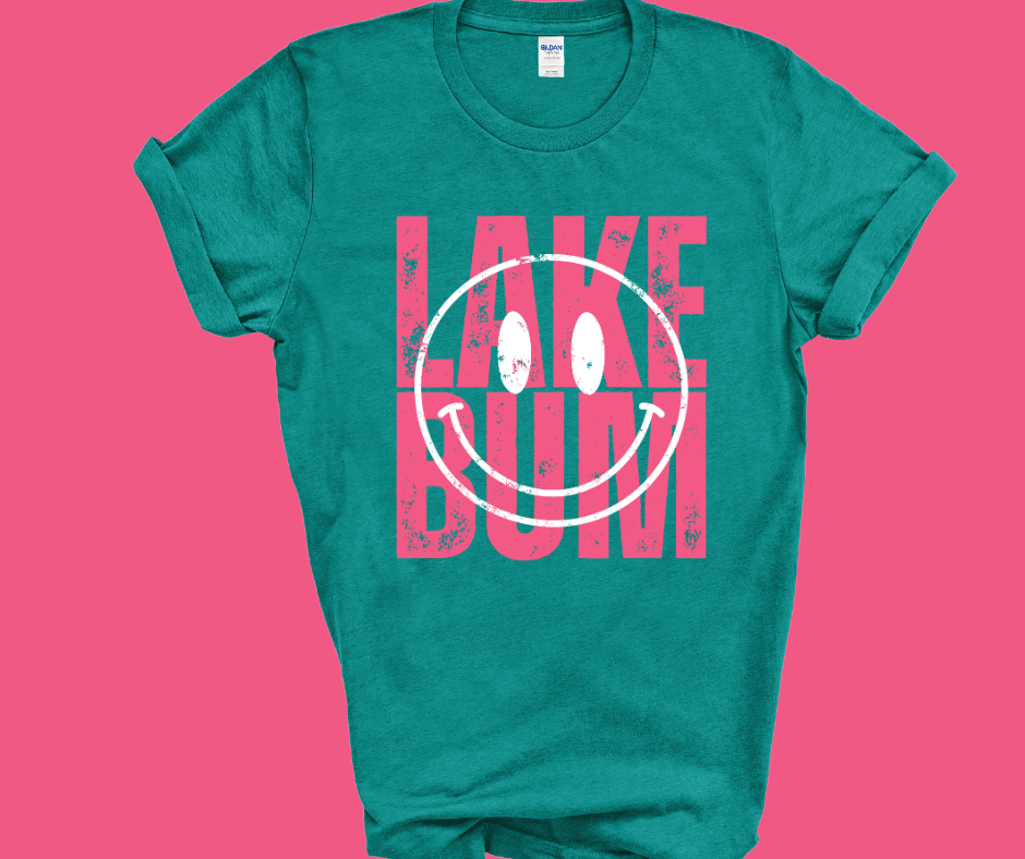 Lake Bum Jade Tee - The Red Rival