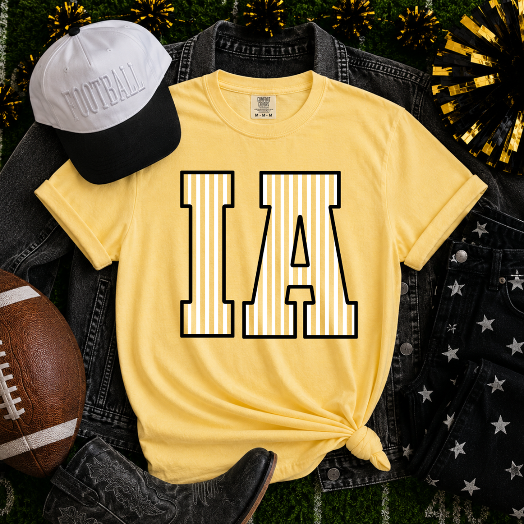 Stripped Black/White I-A Butter Tee