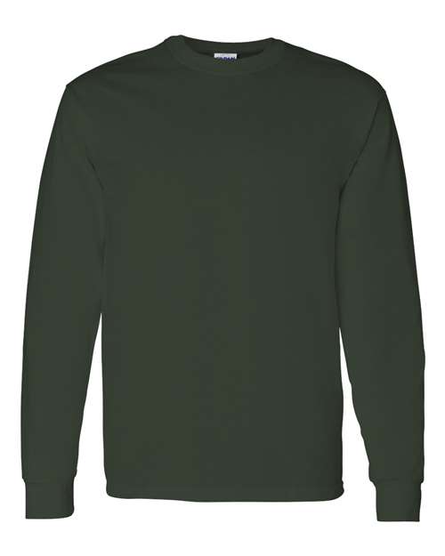 Right Way Roofing Long Sleeve Unisex Gildan Tees (Front Pocket / Full Back Logo)
