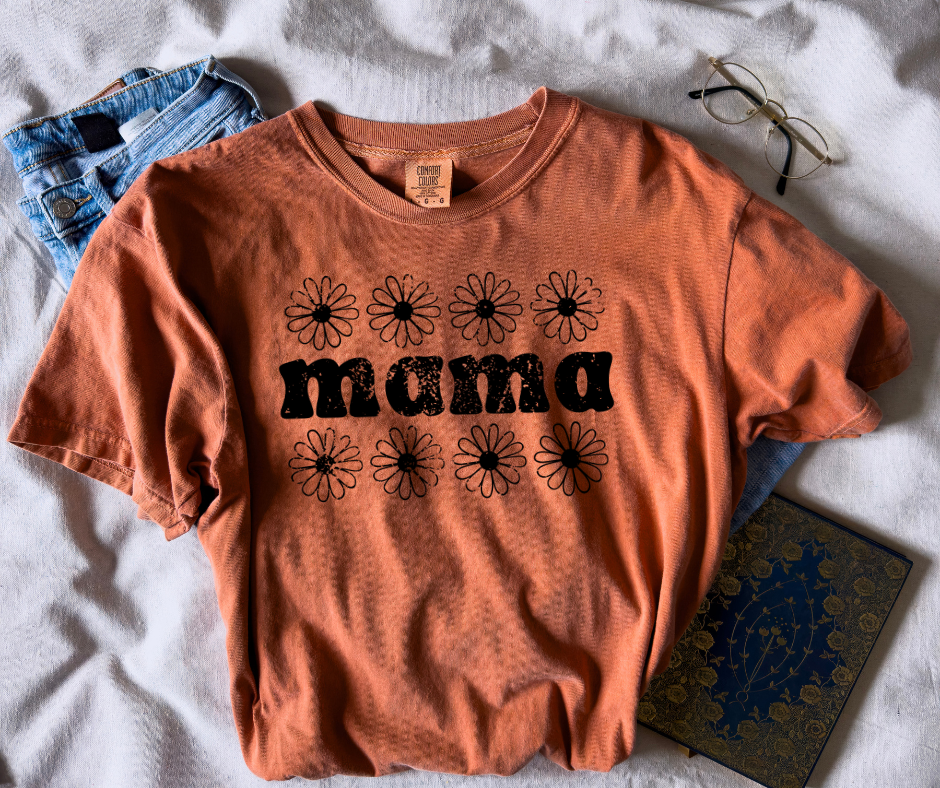 Mama Daisies Yam Tee - The Red Rival
