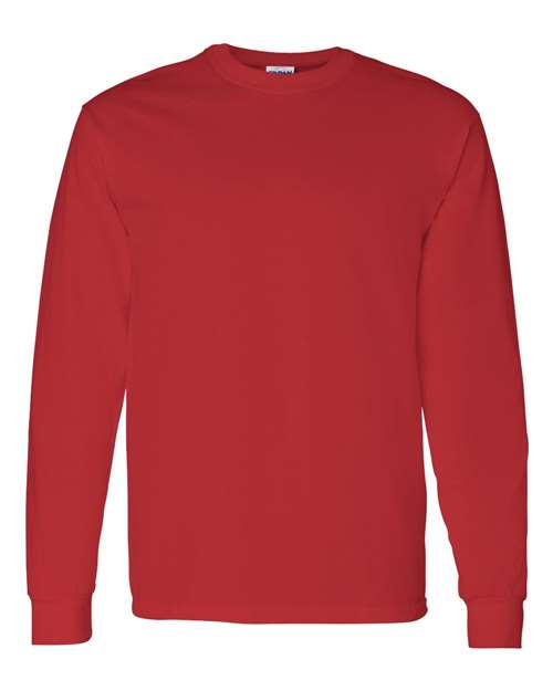 Right Way Roofing Long Sleeve Unisex Gildan Tees (Front Pocket / Full Back Logo)