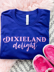 Dixieland Delight Blue Tee - The Red Rival