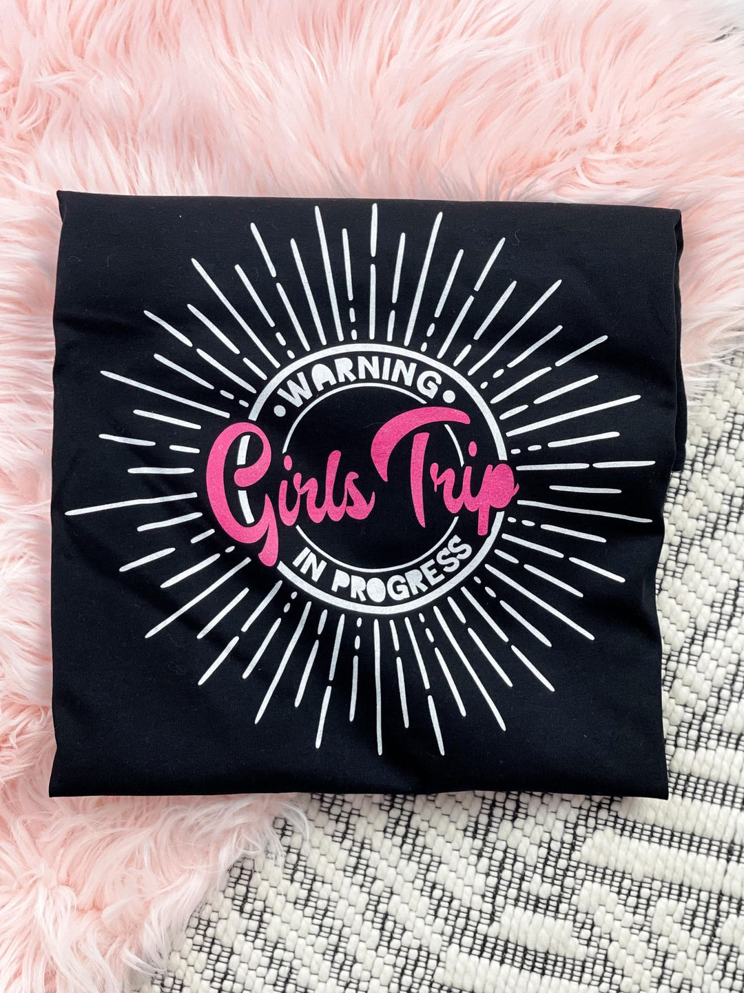 Girls Trip Black Tee - The Red Rival