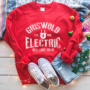 Griswold Electric White Ink Sweatshirt - The Red Rival