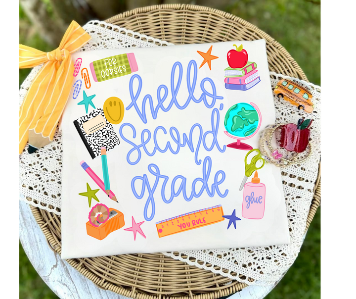 DEAL OF THE DAY - Hello Grade Level Ivory Tee (FINAL SALE)