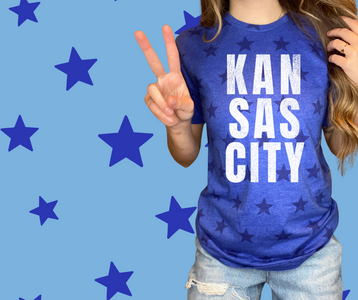Royal Kansas City Blue Star Graphic Tee - The Red Rival