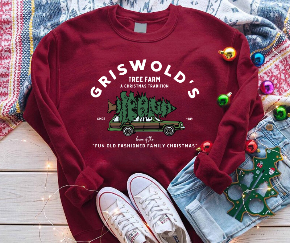 Griswold Tree Farm Sweatshirts - The Red Rival