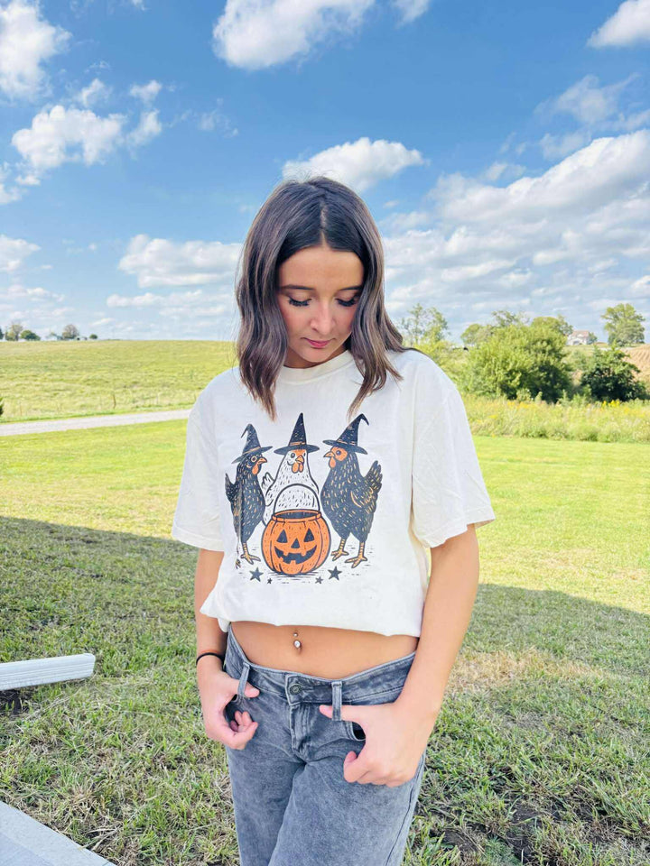 3 Chicken Witches Sweatshirt or Tee - Tees - The Red Rival