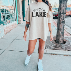 Life Is Better at the Lake Tee (Choose your color) - The Red Rival