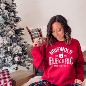 Griswold Electric White Ink Sweatshirt - The Red Rival