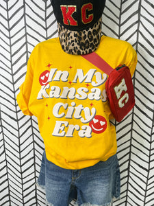 In My Kansas City Era Gold Graphic Tee - The Red Rival