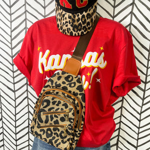 Red Leopard KC Chenille Patch Hat - The Red Rival