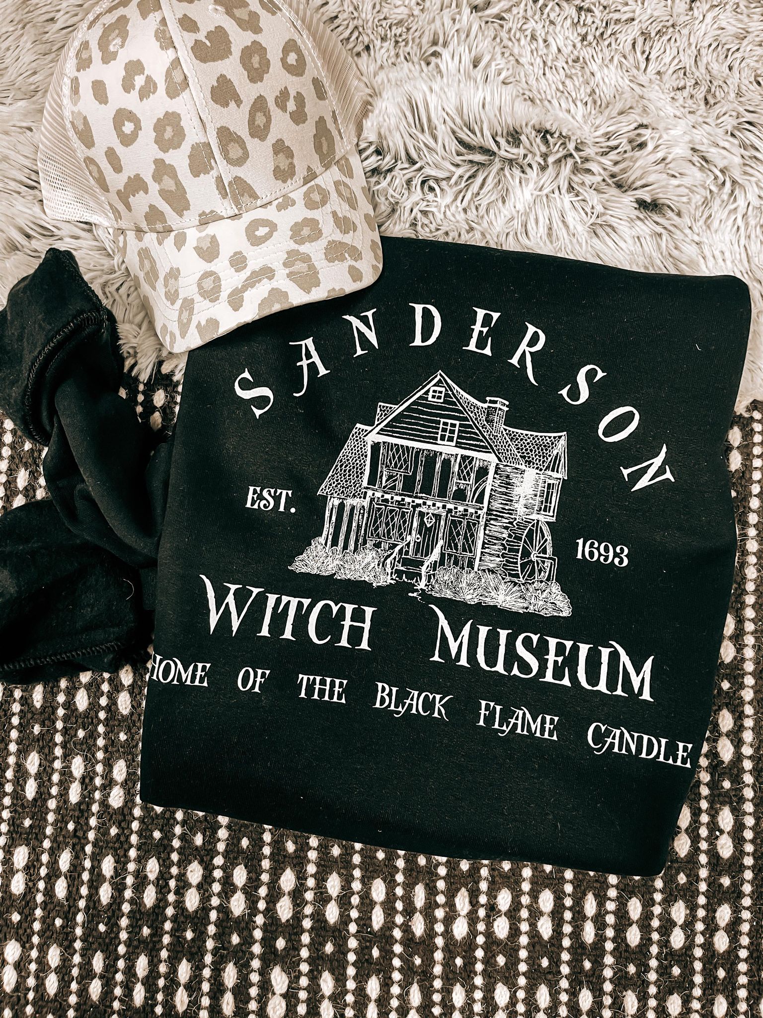 Sanderson Museum Black Tee or Sweatshirt - The Red Rival