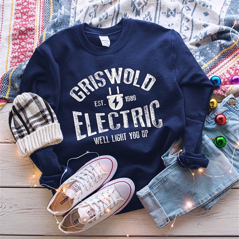 Griswold Electric White Ink Sweatshirt - The Red Rival