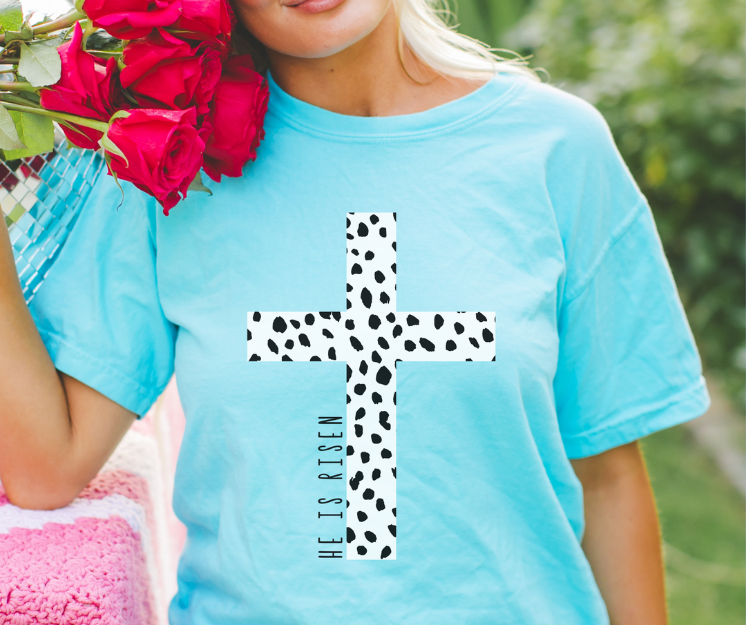 Dalmatian Cross Lagoon Graphic Tee - The Red Rival