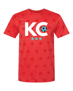 KC Soccer Ball Red Star Tee - The Red Rival