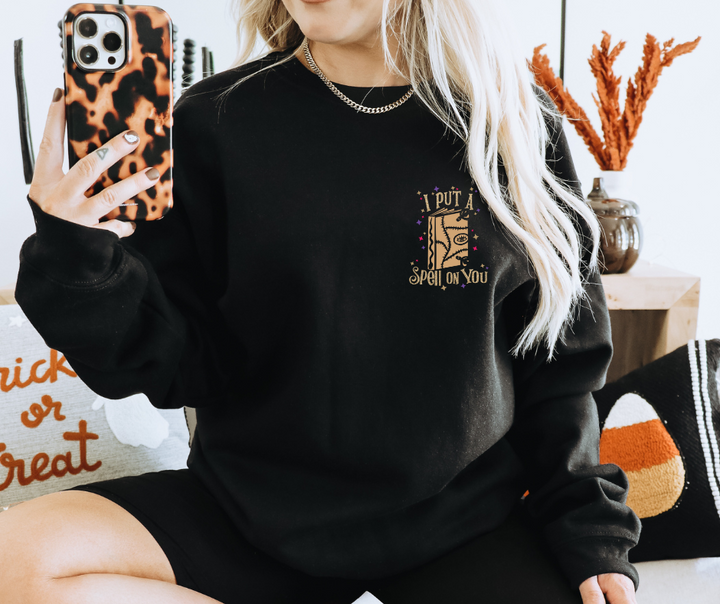 Hocus Pocus Front & Back Black Tee or Sweatshirt - The Red Rival