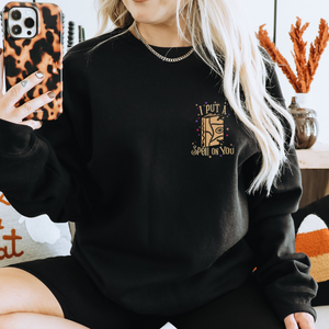 Hocus Pocus Front & Back Black Tee or Sweatshirt - The Red Rival
