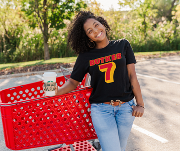Butker #7 Black Tee - The Red Rival