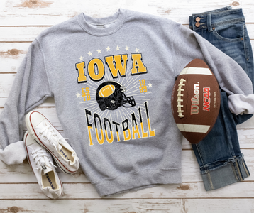 Iowa Football Grey Sweatshirt - The Red Rival