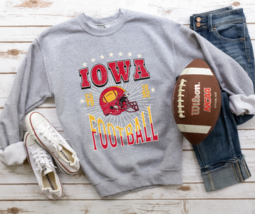 Iowa State Football Grey Sweatshirt - The Red Rival