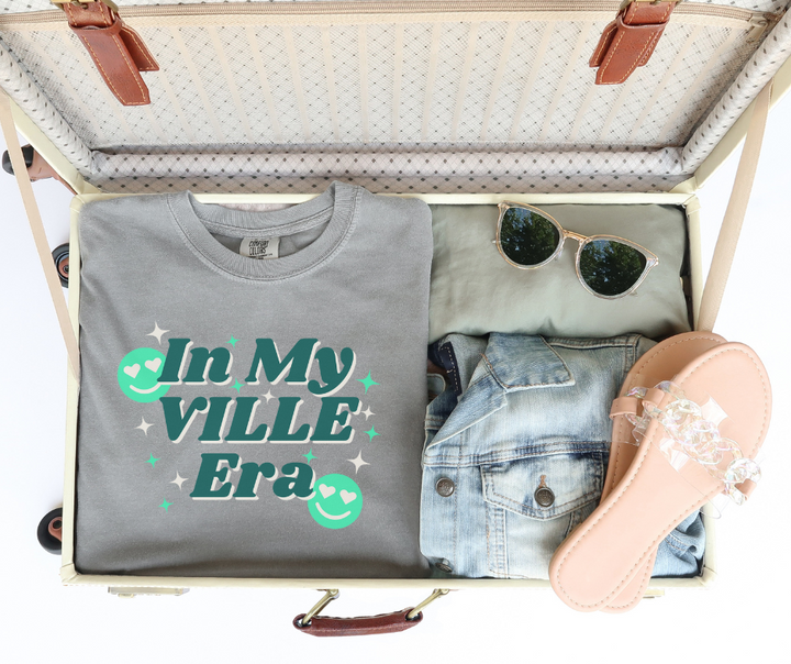 In My Ville Ear Light Grey Tee - The Red Rival