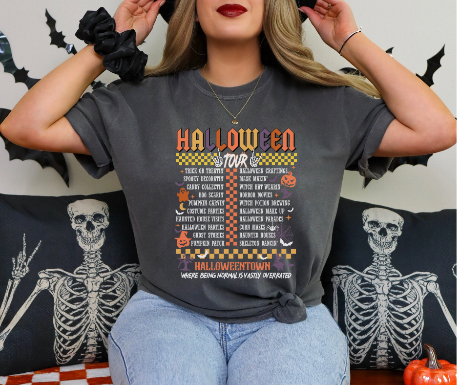 Halloween Tour Pepper Tee - The Red Rival