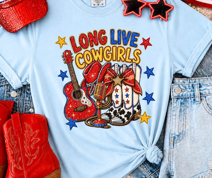 DEAL OF THE DAY - Long Live Cowgirls (Select Your Tee Color) - FINAL SALE