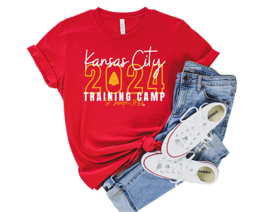 Kansas City 2024 Training Camp St Joseph, MO Red Tee - The Red Rival