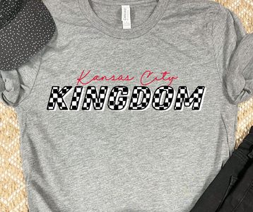 Kansas City Kingdom Race Flag Graphic Tee - The Red Rival