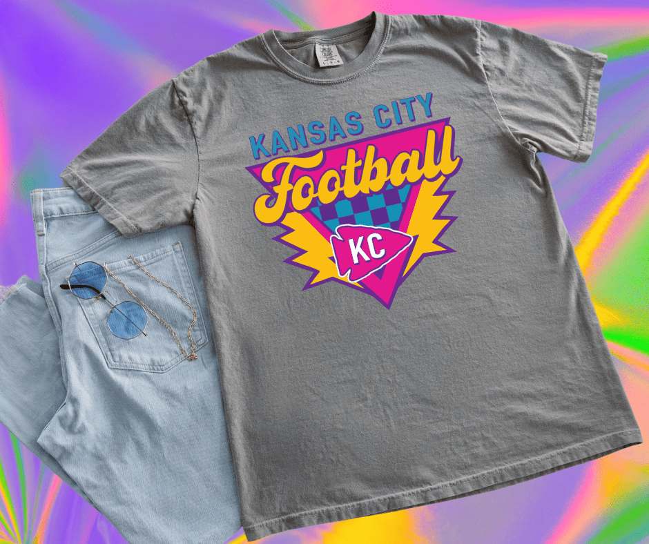 80's Kansas City Football - Tees - The Red Rival