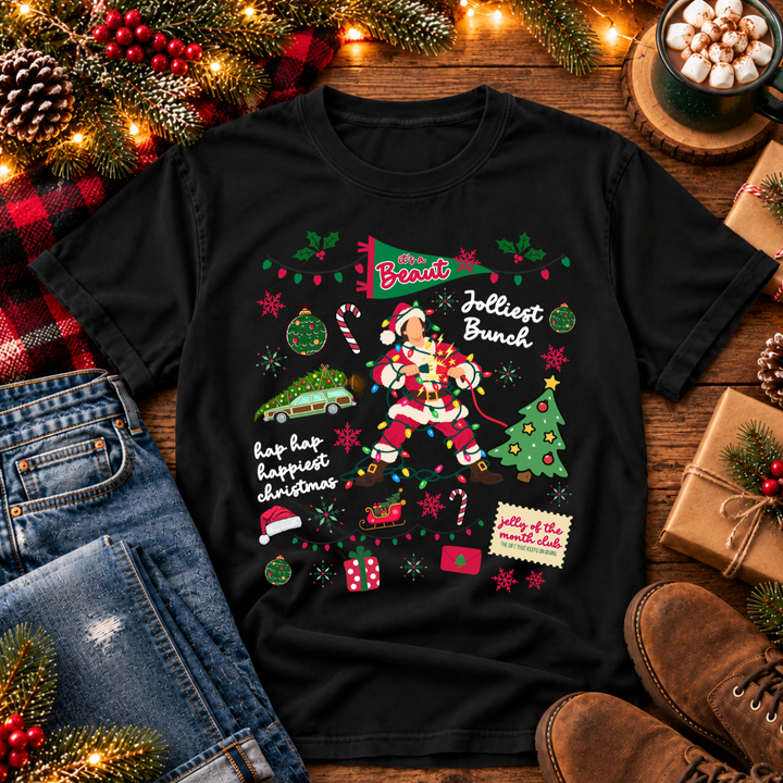 DEAL OF THE DAY - Jolliest Bunch Collage Black Tee or Sweatshirt (FINAL SALE)