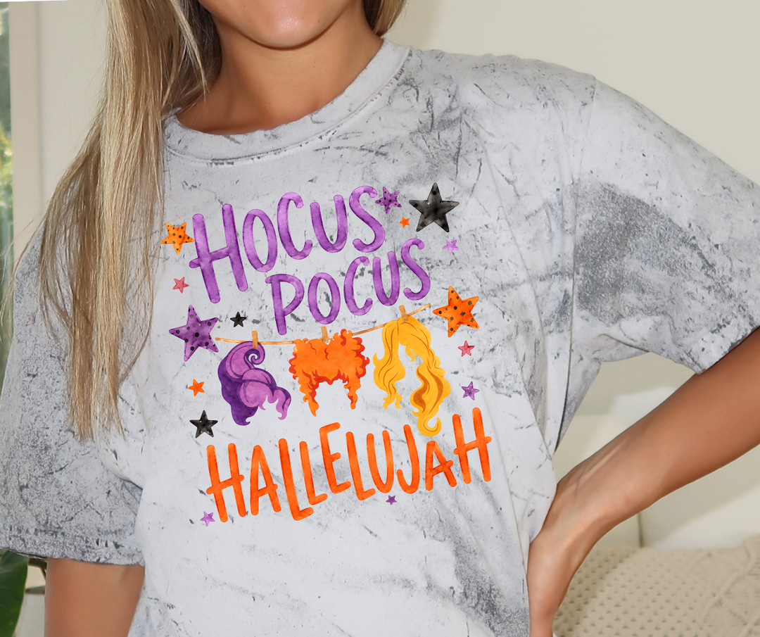 DEAL OF THE DAY - Waterbrush Witches Hallelujah Grey Tee - FINAL SALE