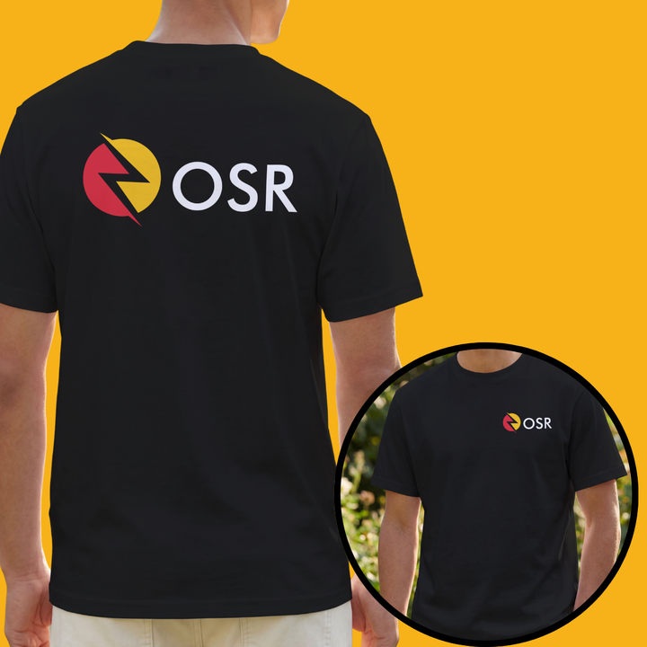 OneSource Restoration Short Sleeve Unisex Gildan Tees (Front Pocket / Full Back Logo)