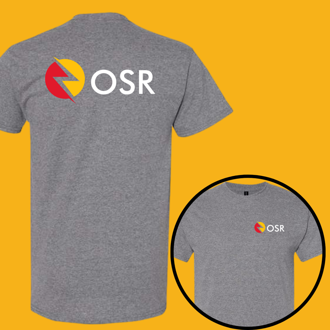 OneSource Restoration Short Sleeve Unisex Gildan Tees (Front Pocket / Full Back Logo)