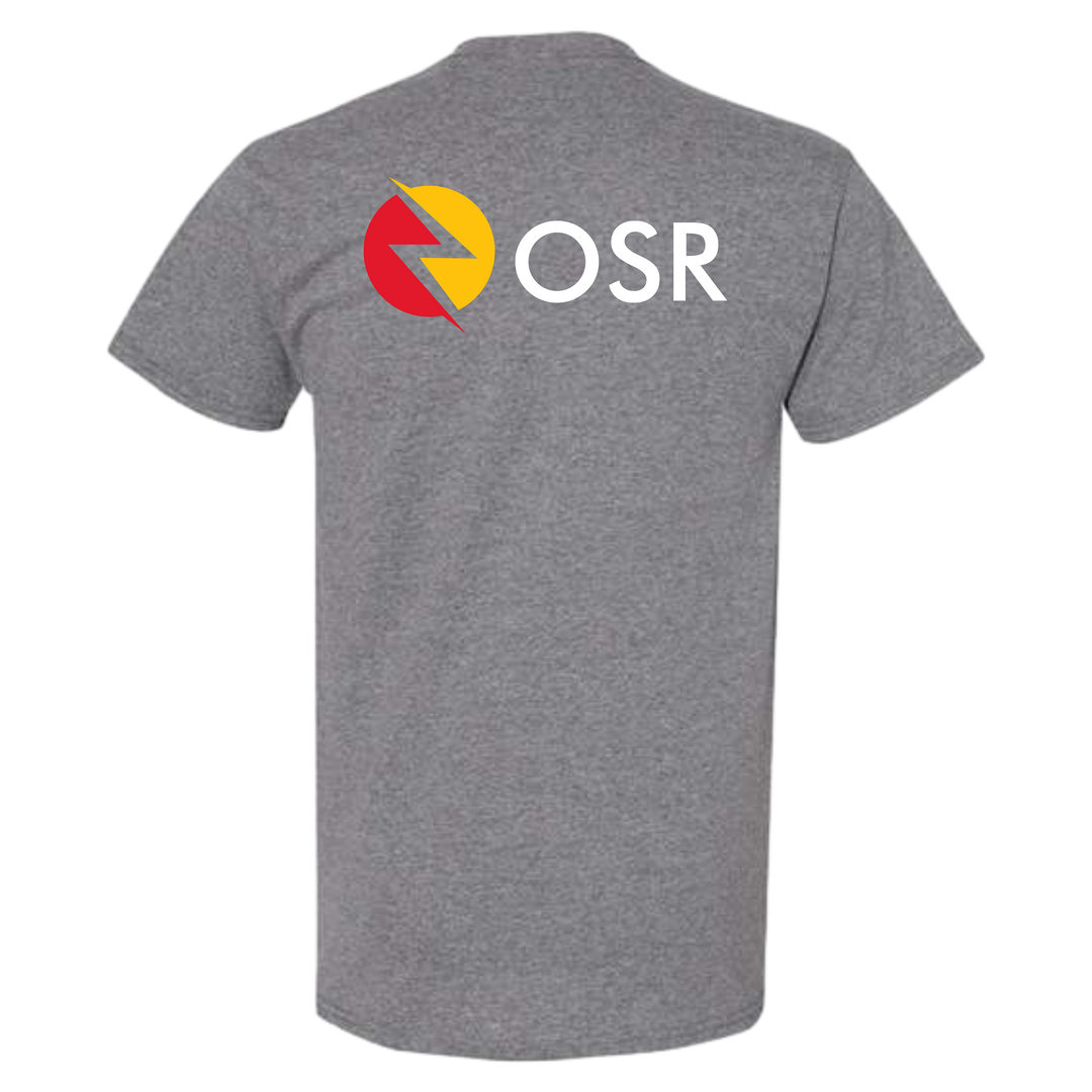 OneSource Restoration Short Sleeve Unisex Gildan Tees (Front Pocket / Full Back Logo)