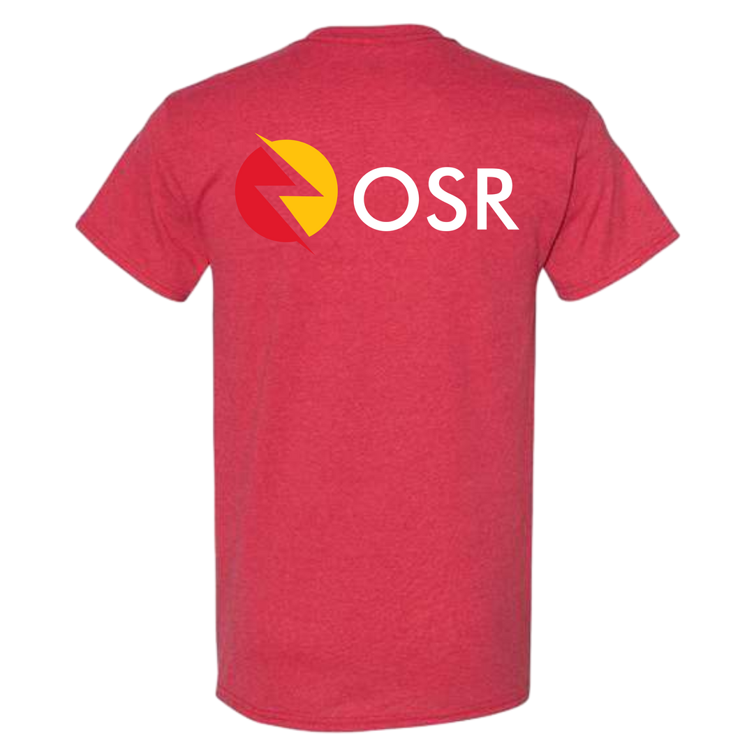 OneSource Restoration Short Sleeve Unisex Gildan Tees (Front Pocket / Full Back Logo)