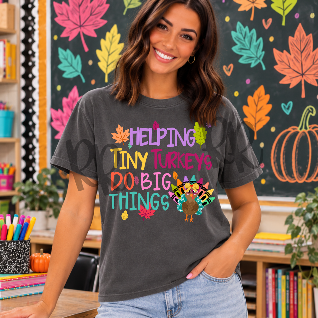 DEAL OF THE DAY - Helping Tiny Turkeys Pepper Tee (FINAL SALE)