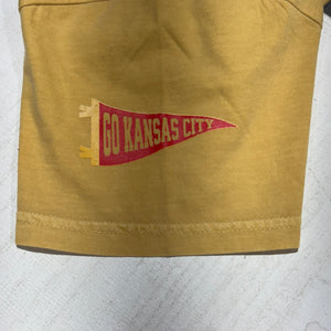READY TO SHIP -Size: Adult S,M,L - Oversized 15 - KC Pennant Sleeves - The Red Rival