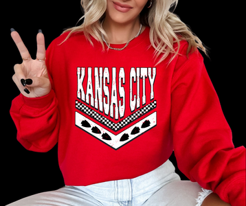 Retro Kansas City Red Graphic Sweatshirt - The Red Rival