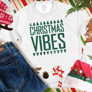 CHRISTMAS VIBES GREEN INK (Select your Color & Style) - The Red Rival