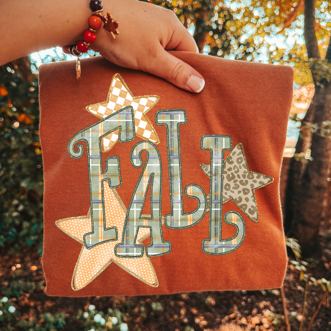 DEAL OF THE DAY - Whimsy Fall Stars Yam Tee (FINAL SALE)