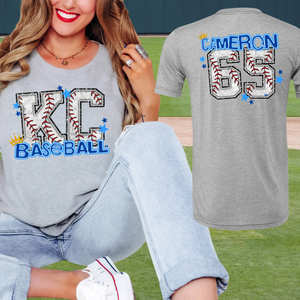 Front/Back KC Baseball Letters-#65 - The Red Rival