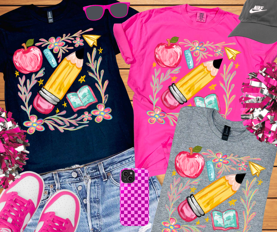 Watercolor Pencil Collage - The Red Rival