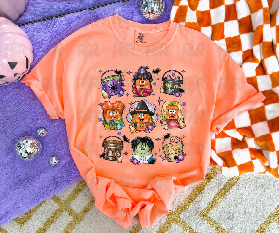 Hocus Pocus Halloween Nuggies (Pick Your Tee Color) - The Red Rival