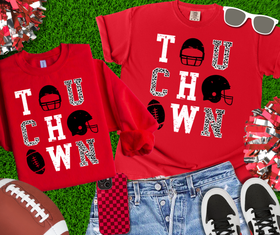 Black Touchdown (Pick Your Color & Style) - The Red Rival