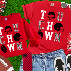 Black Touchdown (Pick Your Color & Style) - The Red Rival
