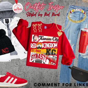 KC Poster Red Sweatshirt - The Red Rival