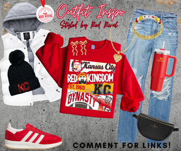 KC Poster Red Sweatshirt - The Red Rival